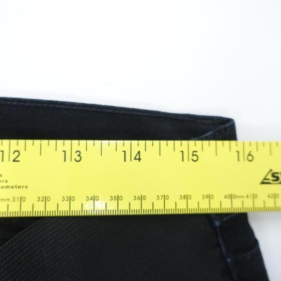 J Brand Jeans Women's 27 Black Zip Fly 5-Pockets Low-Rise Dark‎ Wash Skinny-Leg - Picture 9 of 9